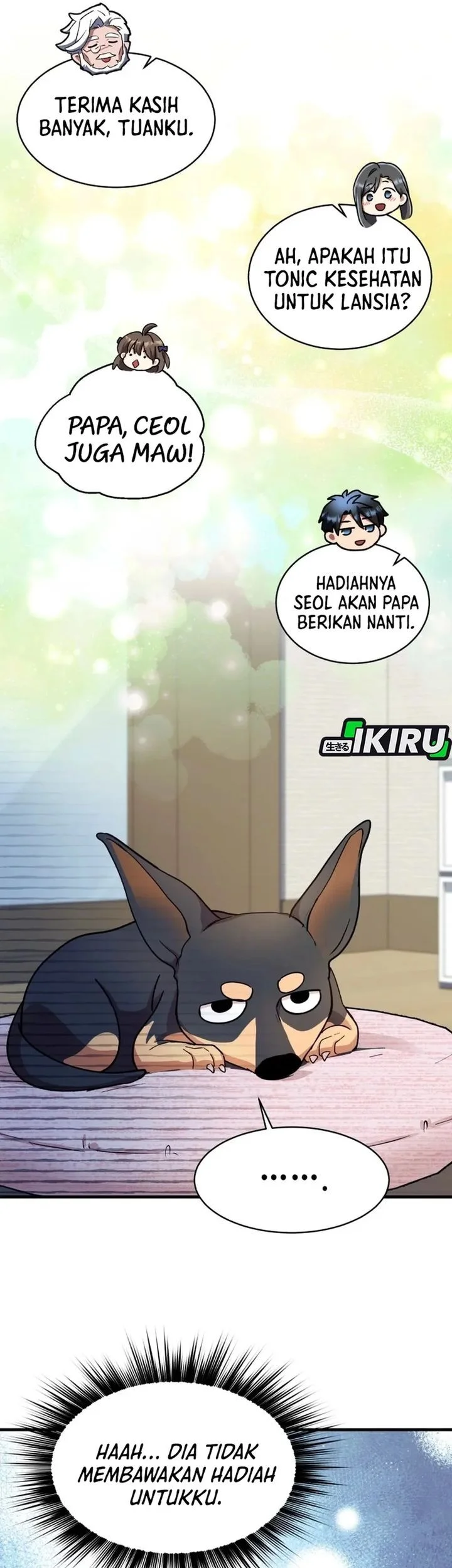 Even the Absolute Being Is a First-Time Dad Chapter 38 - halaman 45