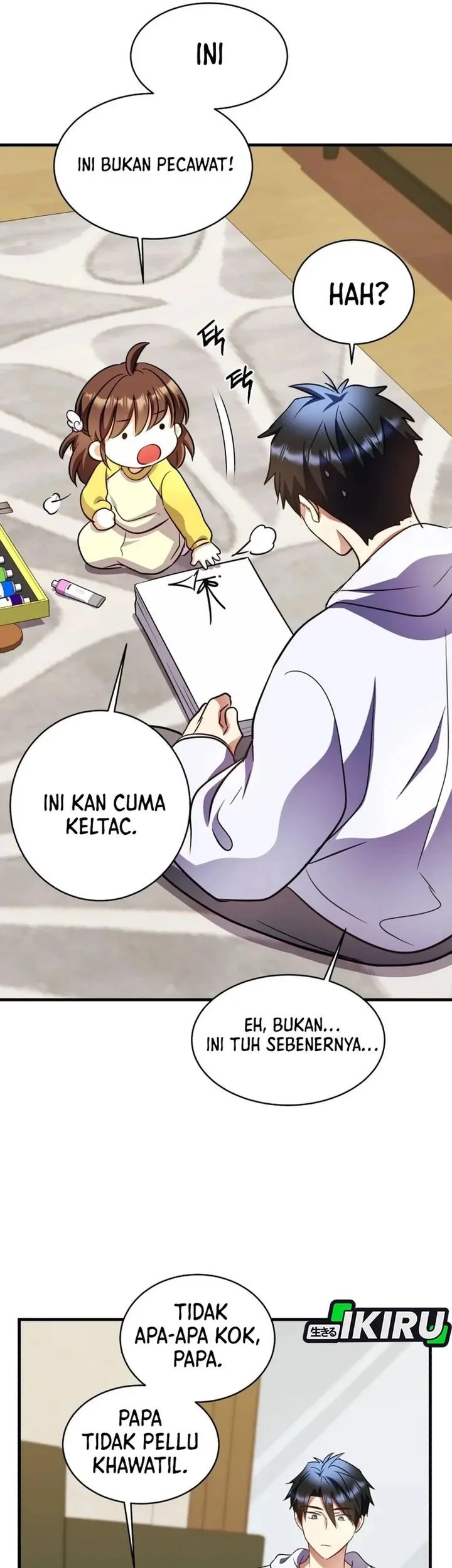 Even the Absolute Being Is a First-Time Dad Chapter 38 - halaman 57