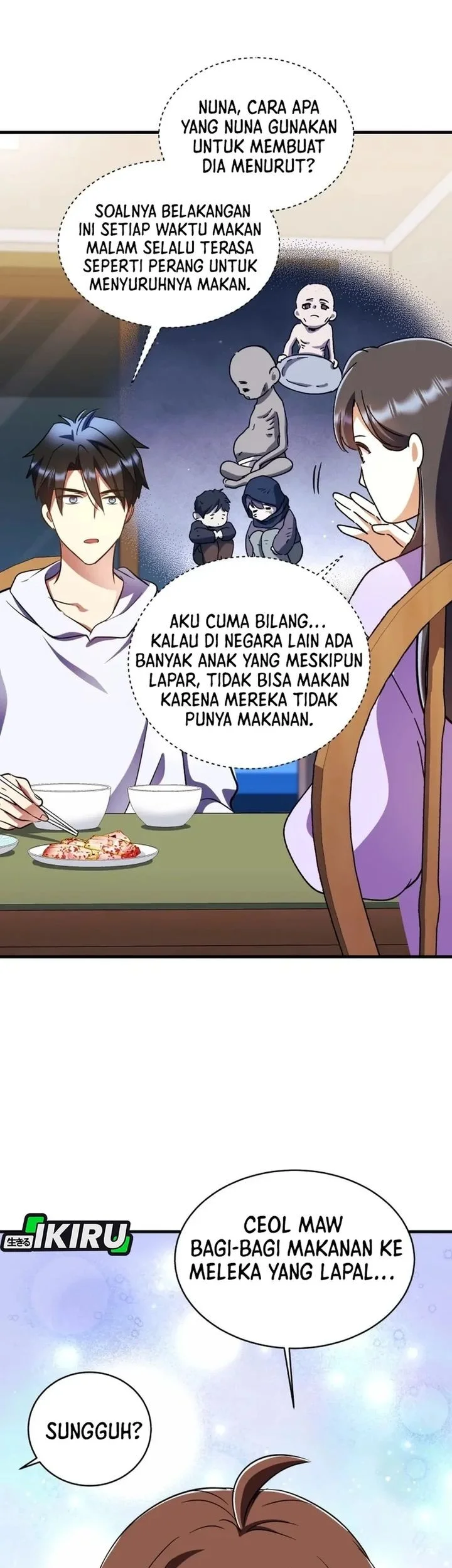 Even the Absolute Being Is a First-Time Dad Chapter 38 - halaman 67