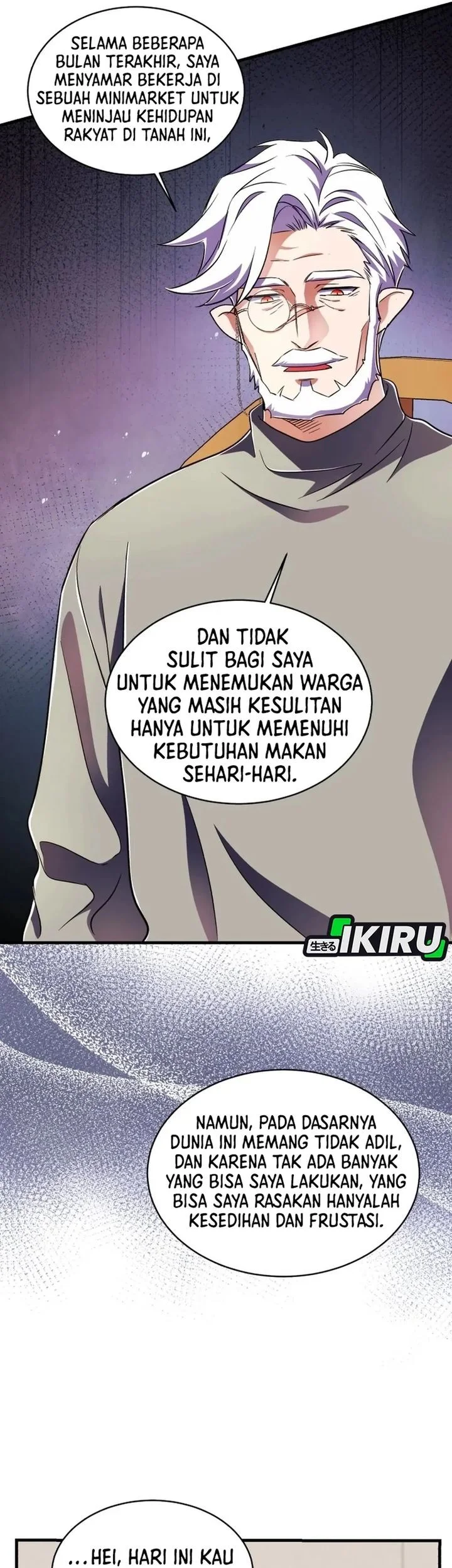 Even the Absolute Being Is a First-Time Dad Chapter 38 - halaman 70