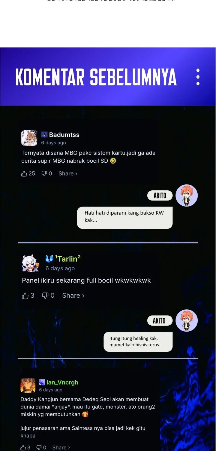 Even the Absolute Being Is a First-Time Dad Chapter 40 - halaman 84