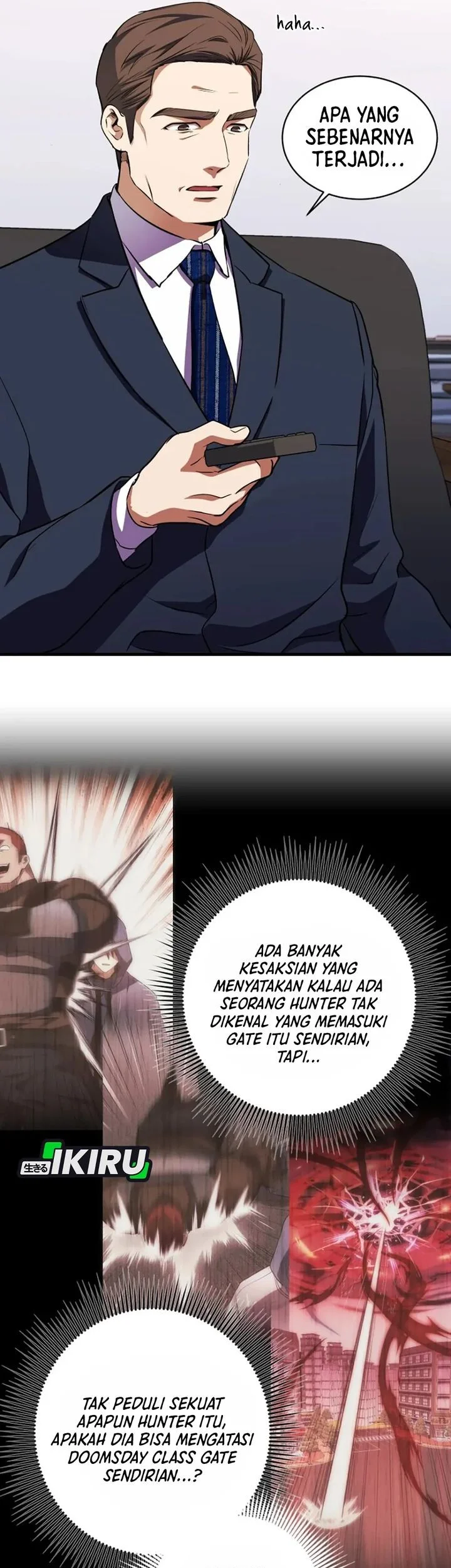 Even the Absolute Being Is a First-Time Dad Chapter 42 - halaman 45