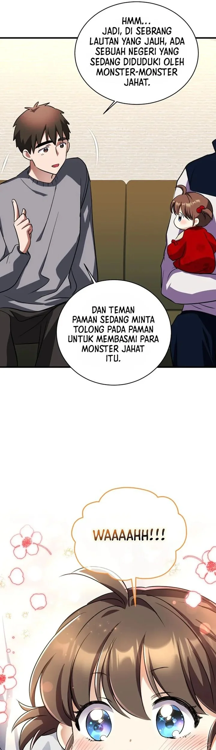 Even the Absolute Being Is a First-Time Dad Chapter 42 - halaman 69