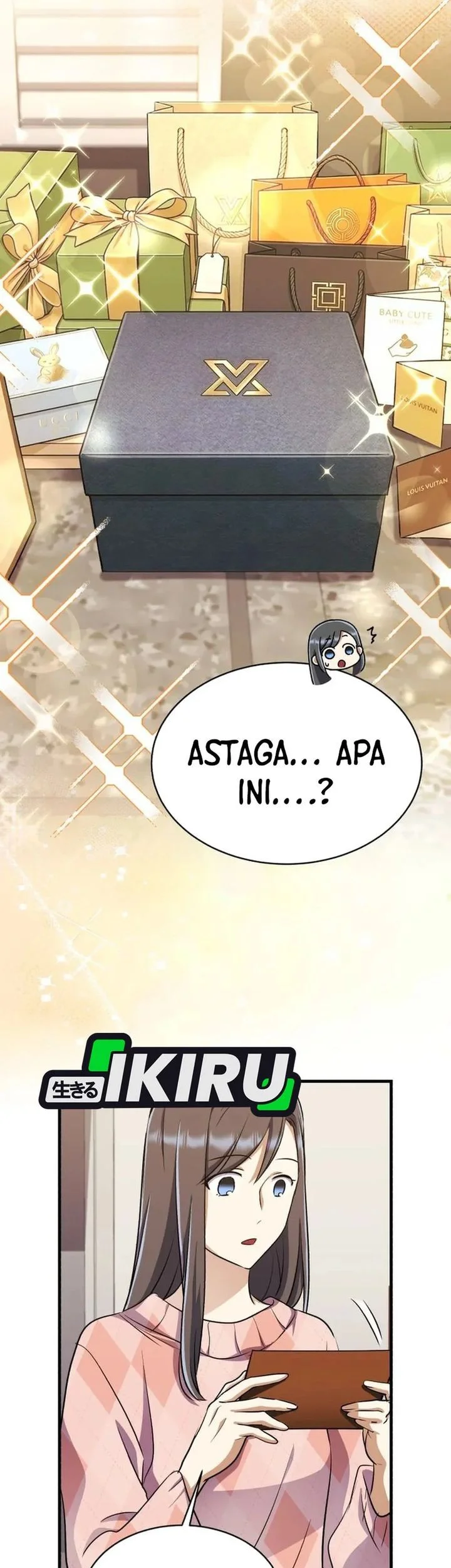 Even the Absolute Being Is a First-Time Dad Chapter 44 - halaman 35