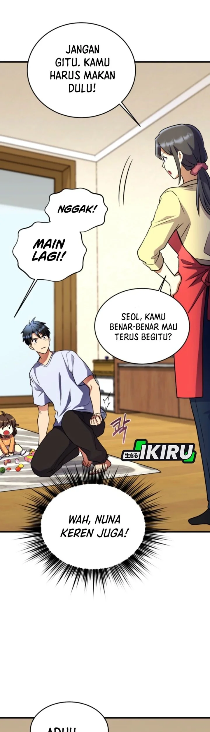 Even the Supreme One Has Never Been a Dad Before Chapter 15 - halaman 28