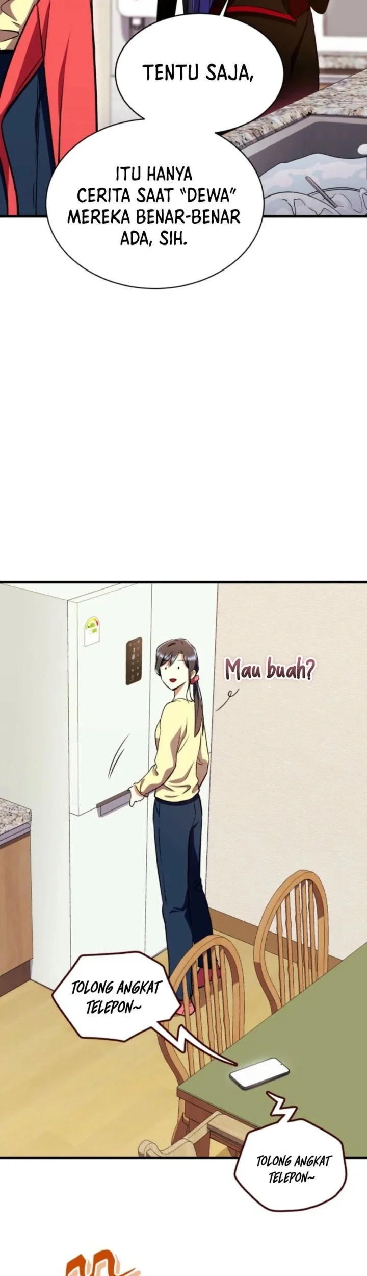 Even the Supreme One Has Never Been a Dad Before Chapter 16 - halaman 69