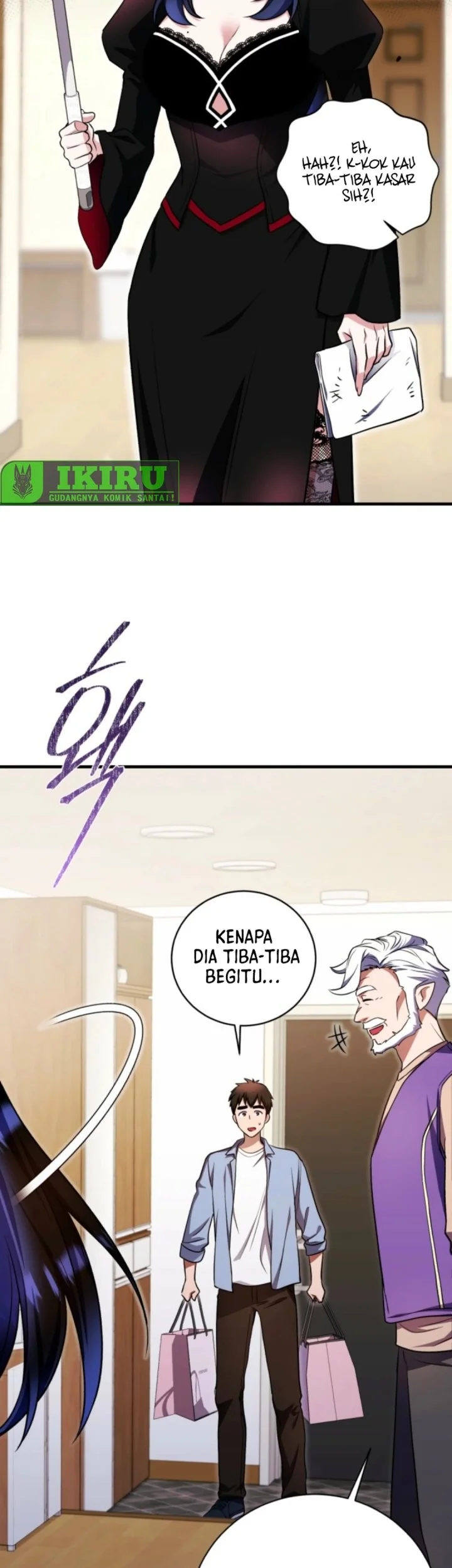 Even the Supreme One Has Never Been a Dad Before Chapter 17 - halaman 58