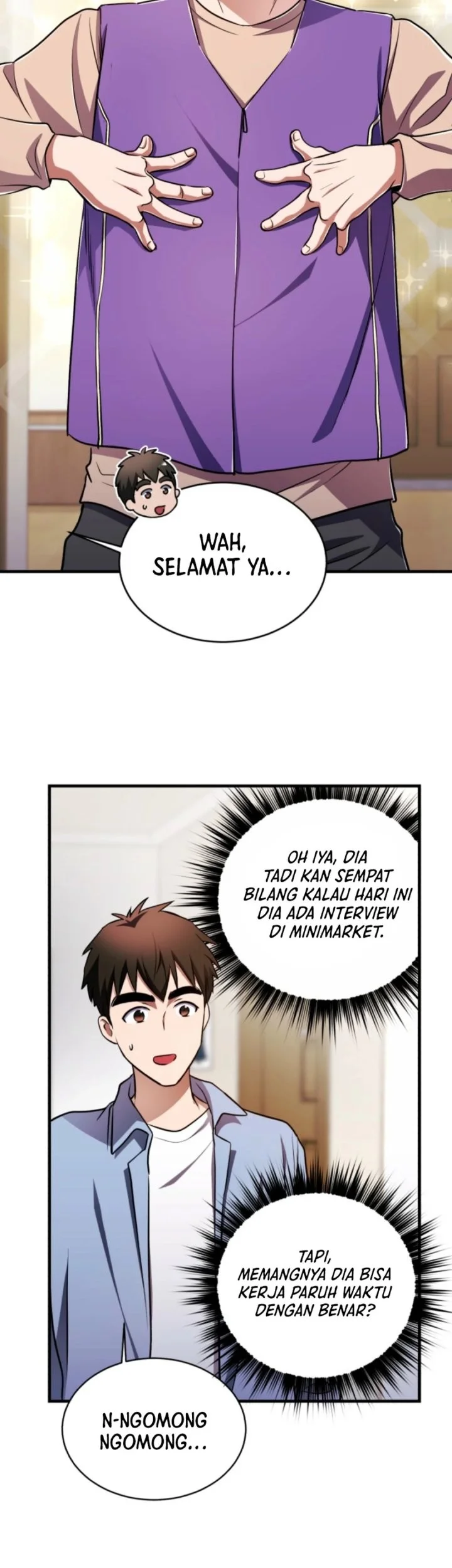 Even the Supreme One Has Never Been a Dad Before Chapter 17 - halaman 64