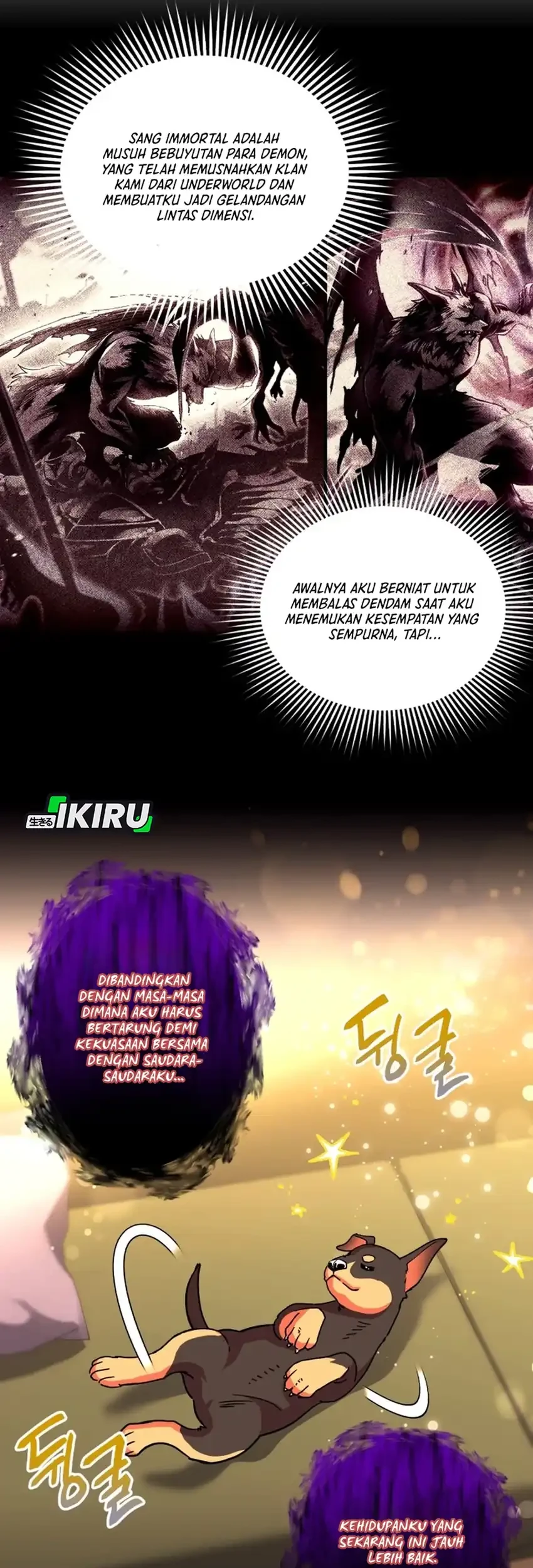 Even the Supreme One Has Never Been a Dad Before Chapter 21 - halaman 48