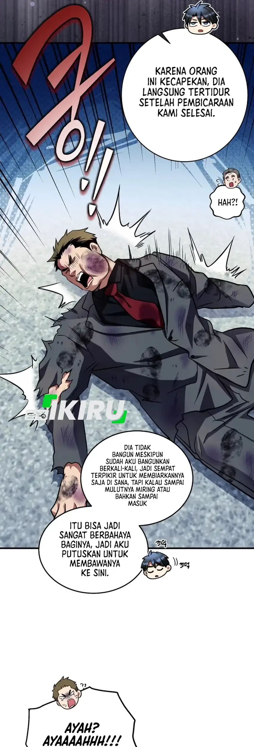 Even the Supreme One Has Never Been a Dad Before Chapter 24 - halaman 81