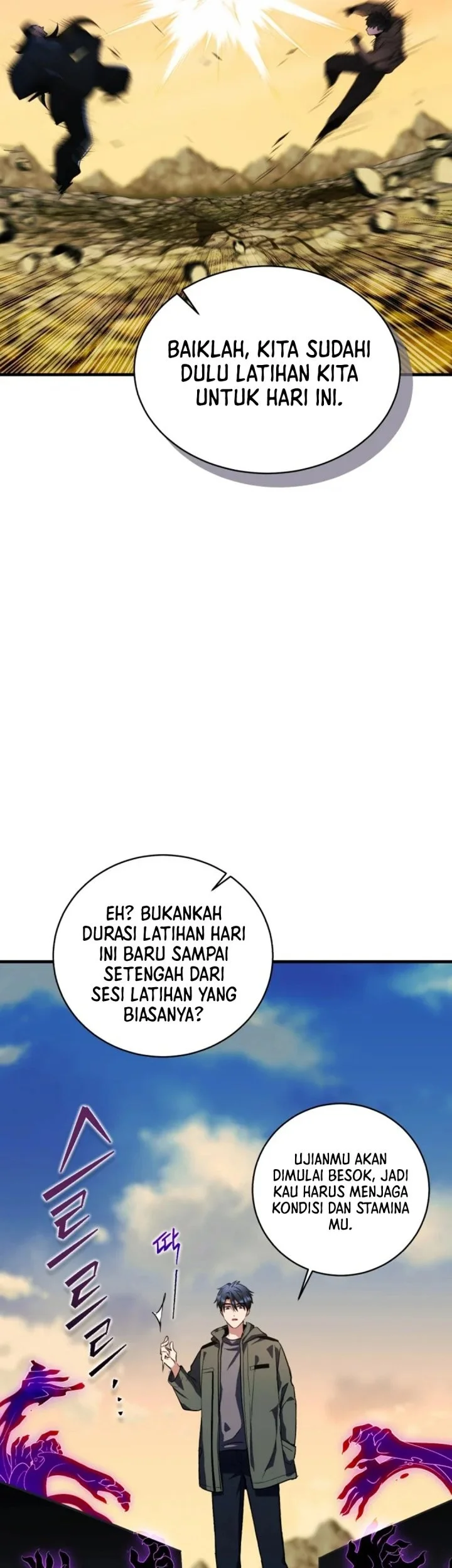 Even the Supreme One Has Never Been a Dad Before Chapter 27 - halaman 29