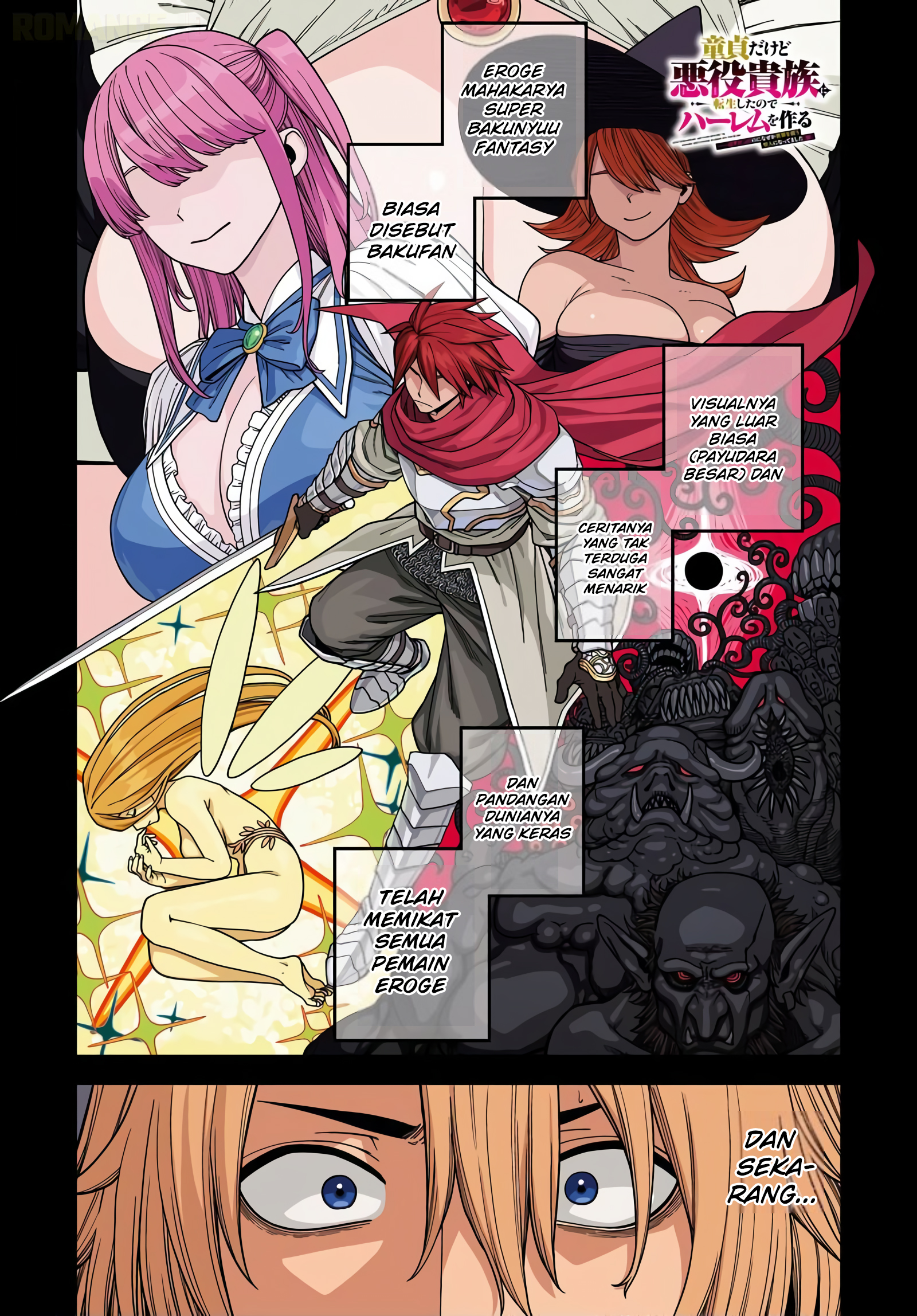 Even Though I Was a Virgin, I Reincarnated as a Villainous Noble, So I Was Supposed to Build a Harem... But Somehow I Ended Up Becoming a Saint Who Saved the World (Sob) Chapter 1 - halaman 2