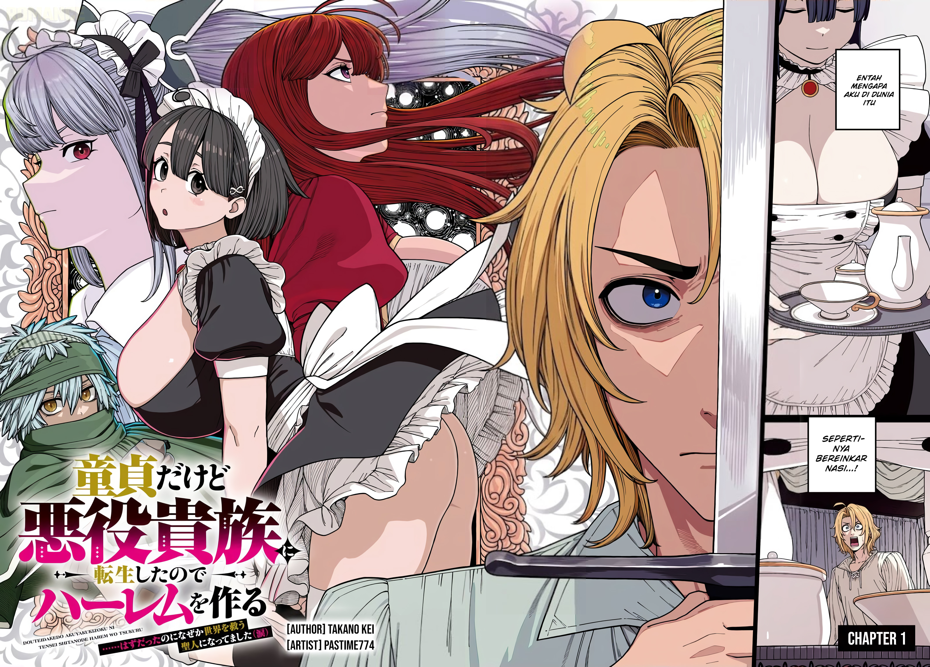 Even Though I Was a Virgin, I Reincarnated as a Villainous Noble, So I Was Supposed to Build a Harem... But Somehow I Ended Up Becoming a Saint Who Saved the World (Sob) Chapter 1 - halaman 5