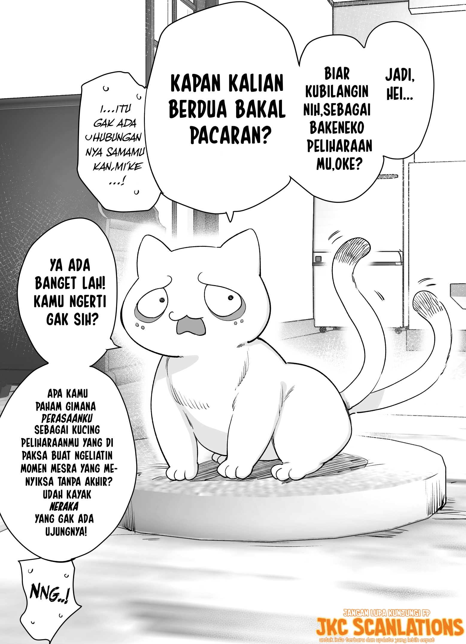Even Though She's the Losing Heroine, The Bakeneko-chan Remains Undaunted Chapter 1 - halaman 1