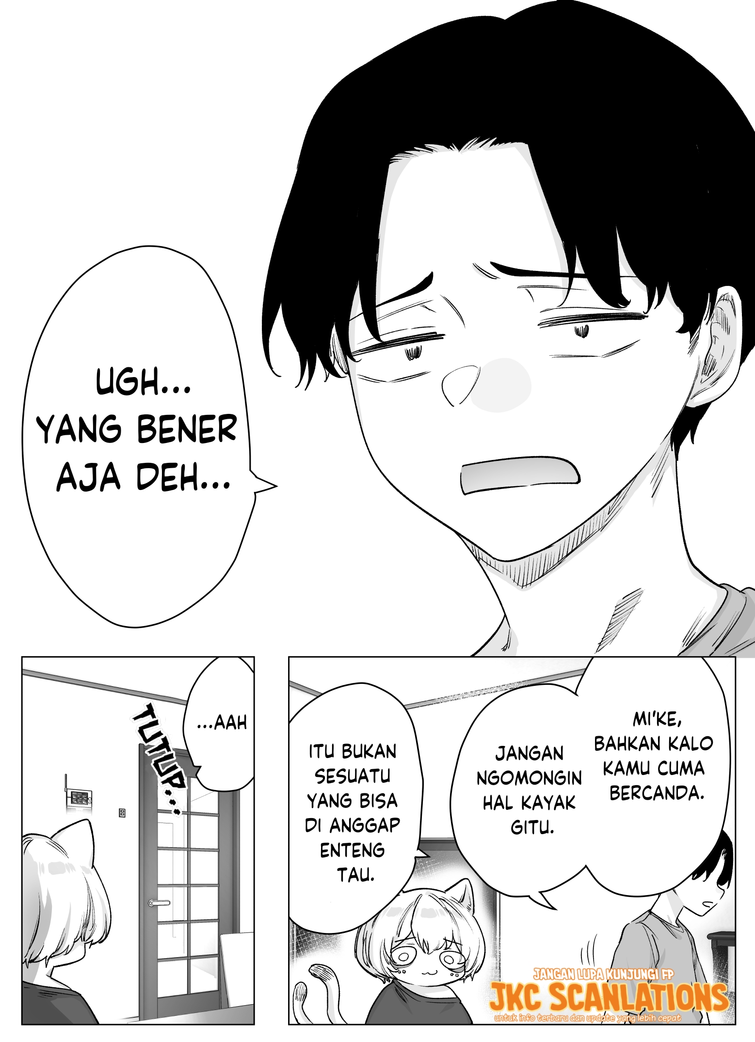 Even Though She's the Losing Heroine, The Bakeneko-chan Remains Undaunted Chapter 1 - halaman 3