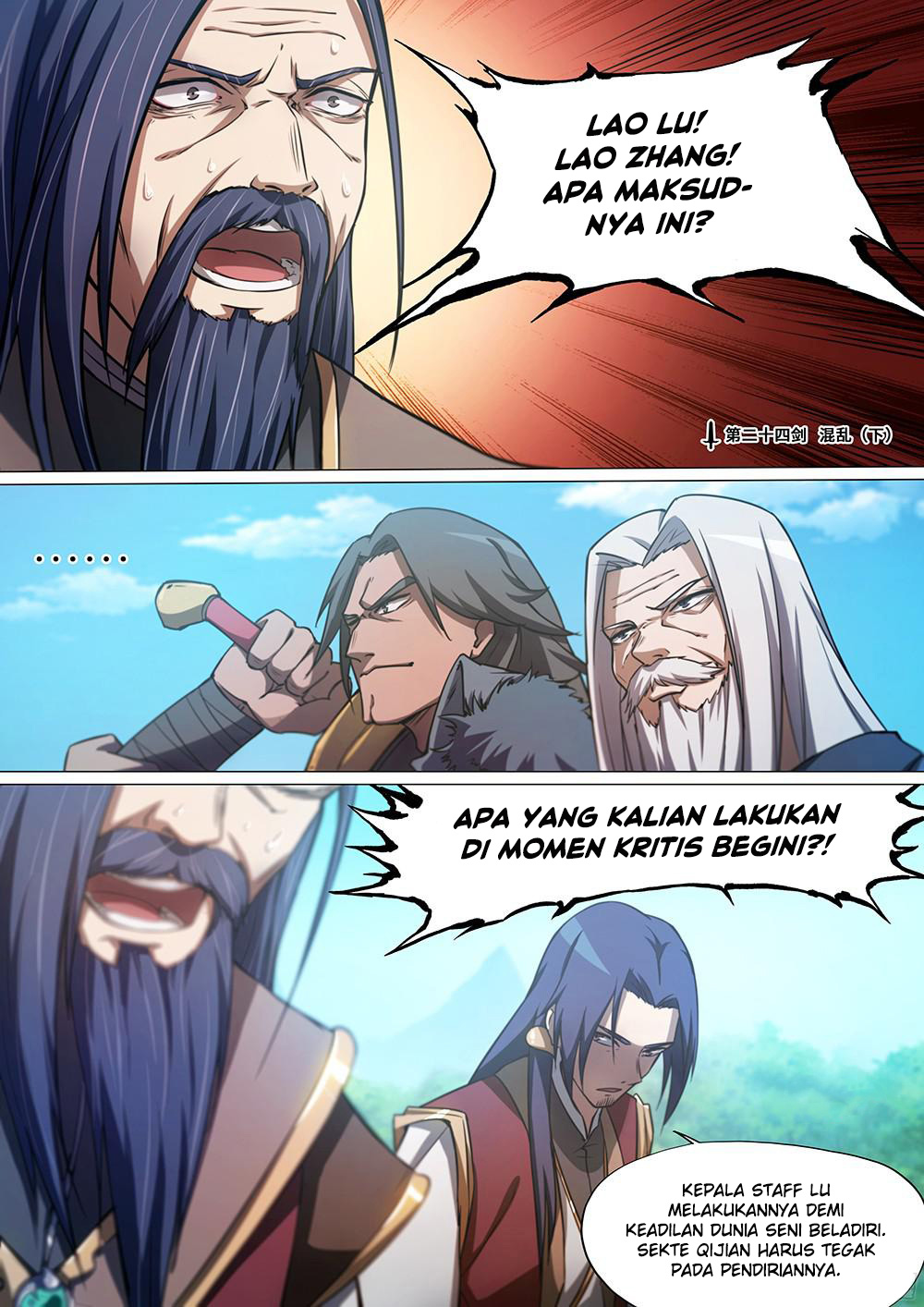 Everlasting God of Sword Chapter 24 - halaman 3
