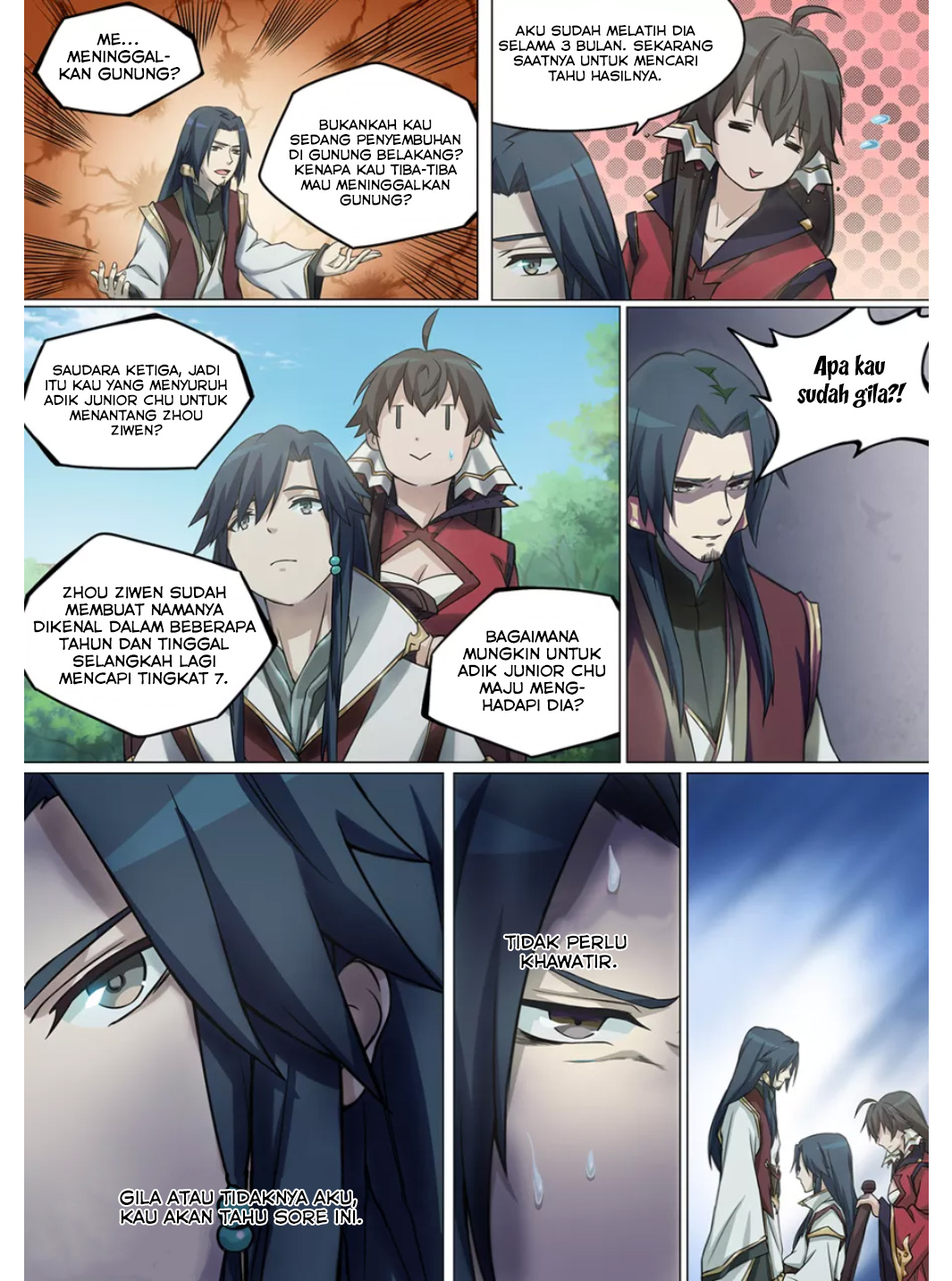 Everlasting God of Sword Chapter 9 - halaman 9
