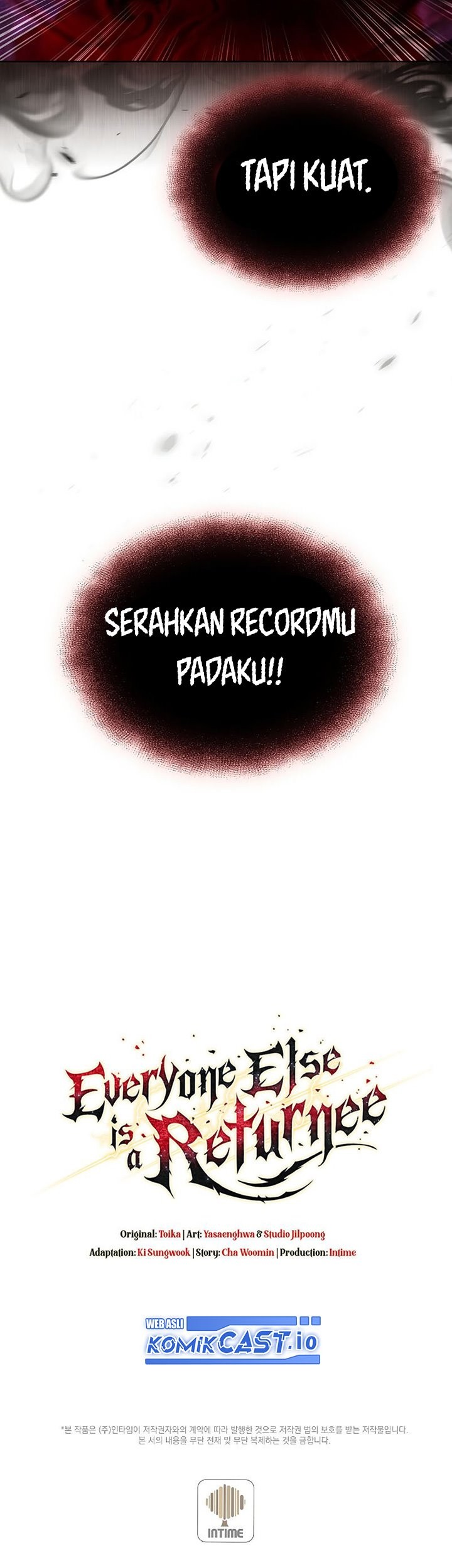 Everyone Else is A Returnee Chapter 39 - halaman 84