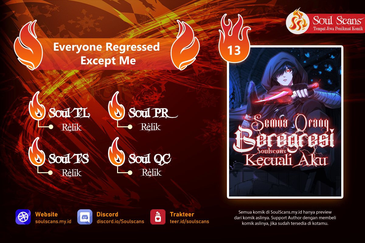 Everyone Regressed Except Me Chapter 13 - halaman 1