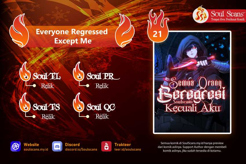 Everyone Regressed Except Me Chapter 21 - halaman 1