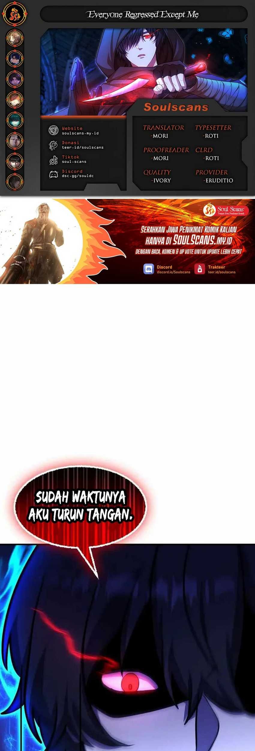 Everyone Regressed Except Me Chapter 36 - halaman 1