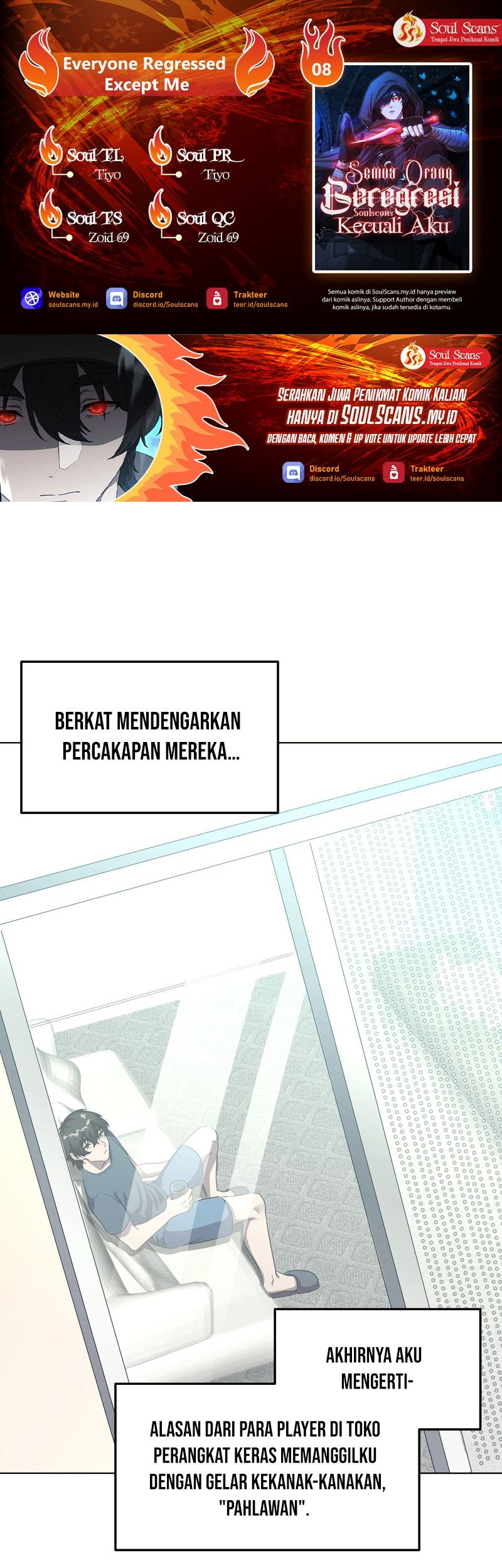 Everyone Regressed Except Me Chapter 8 - halaman 1