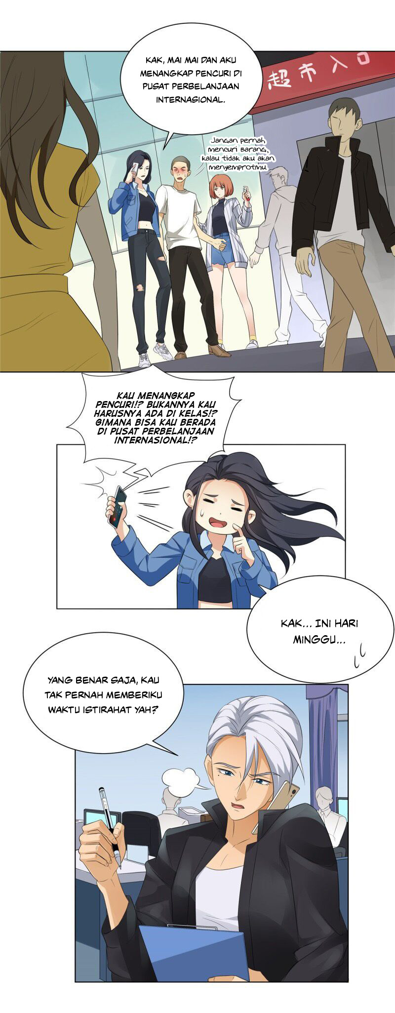 Evil City Girls Chapter 2 - halaman 3