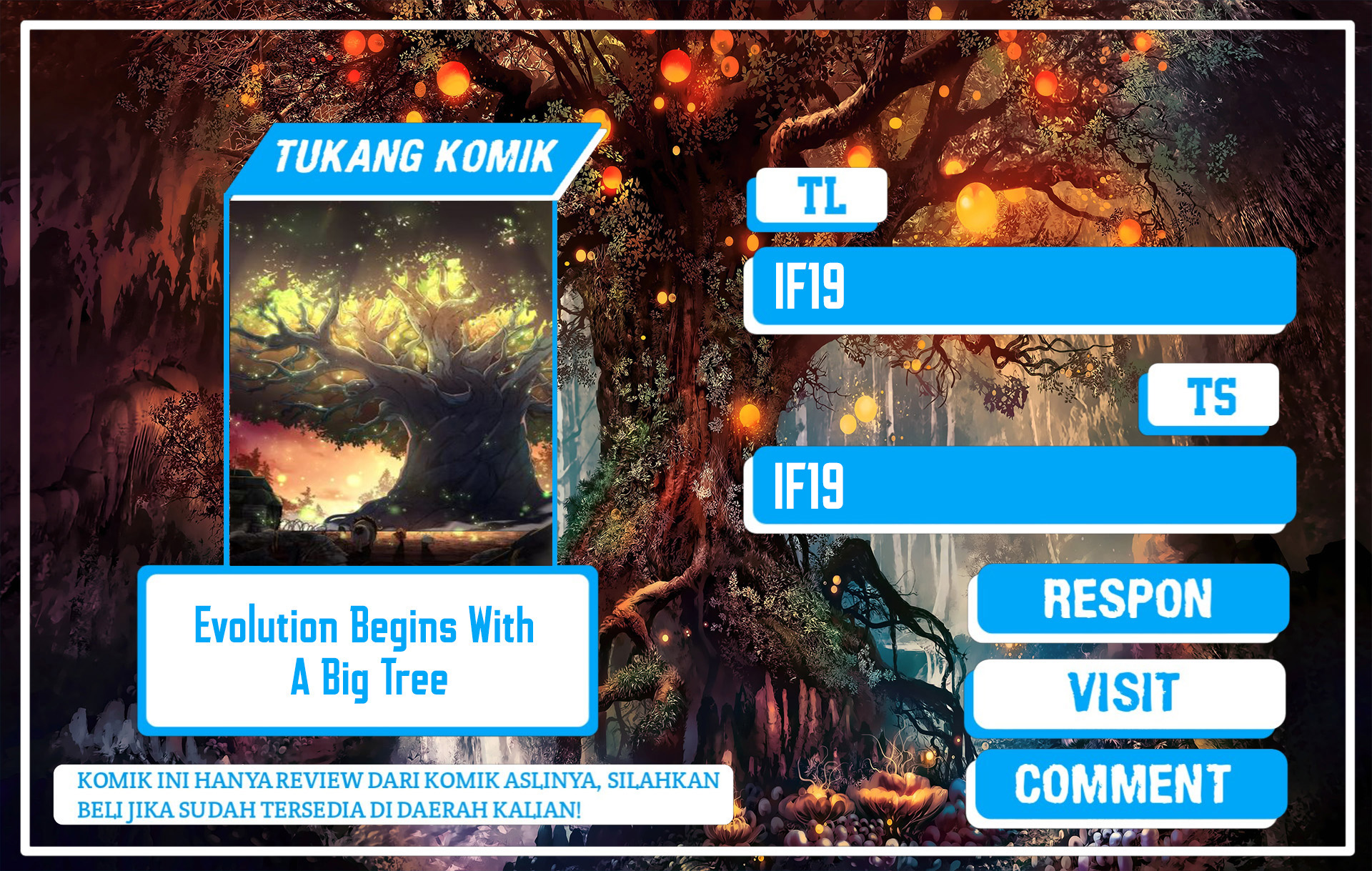 Evolution Begins With A Big Tree Chapter 12 - halaman 1
