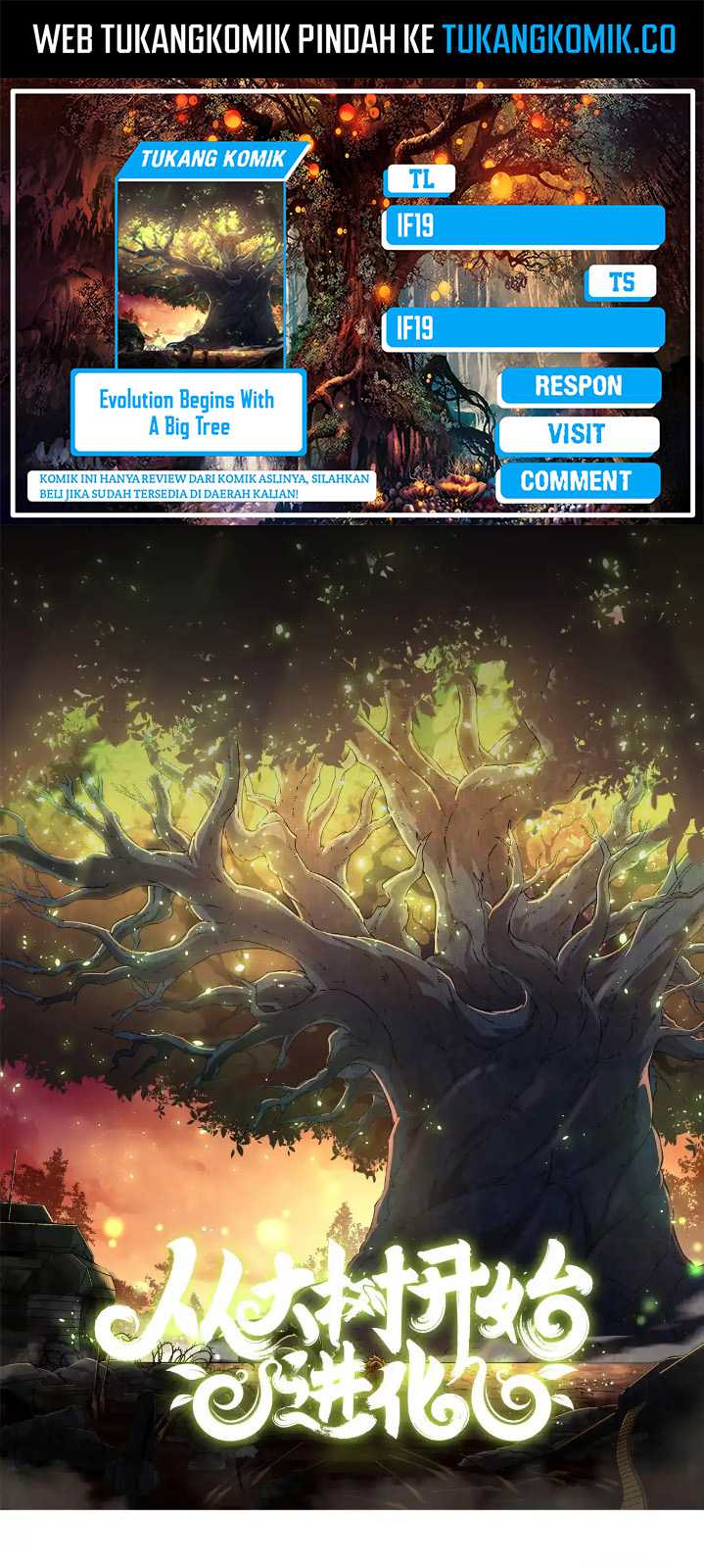 Evolution Begins With A Big Tree Chapter 288 - halaman 1