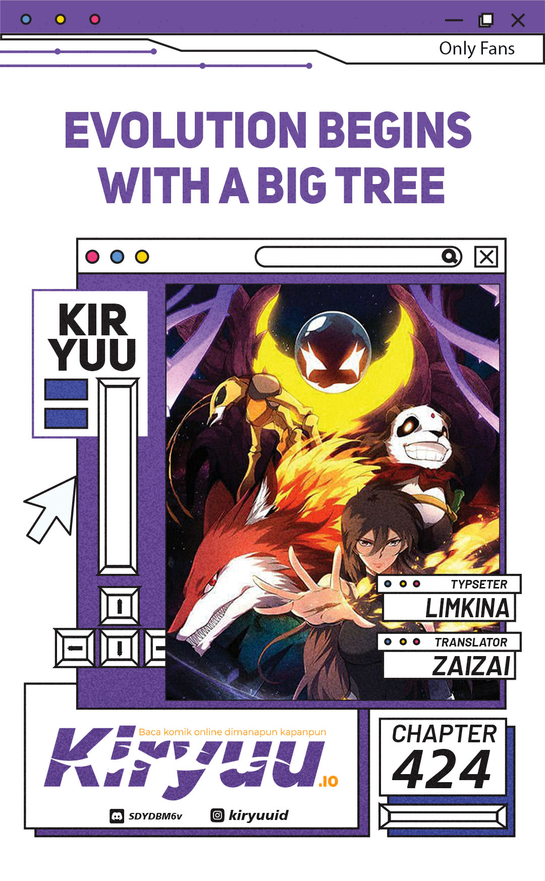 Evolution Begins With A Big Tree Chapter 424 - halaman 1