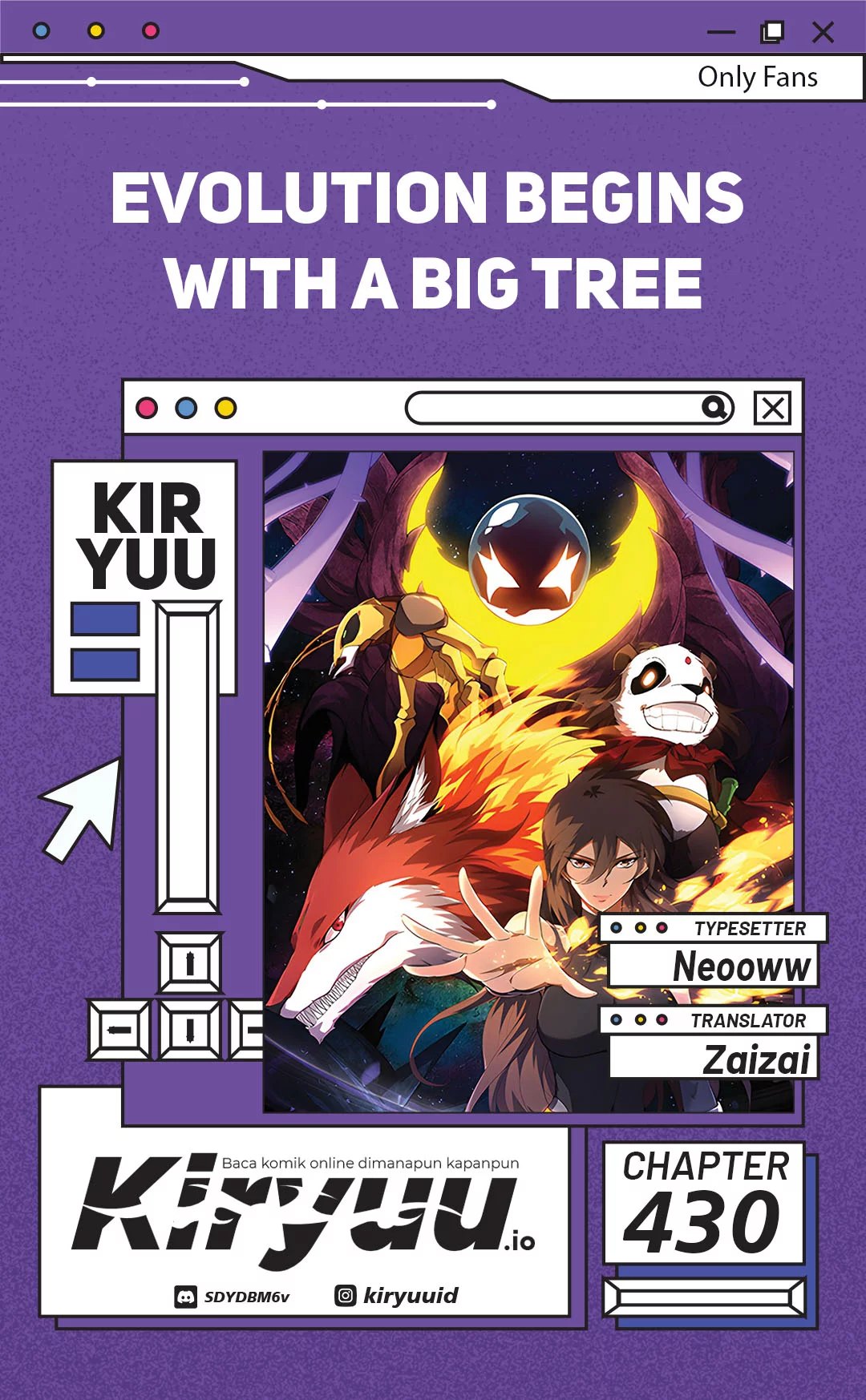 Evolution Begins With A Big Tree Chapter 430 - halaman 1