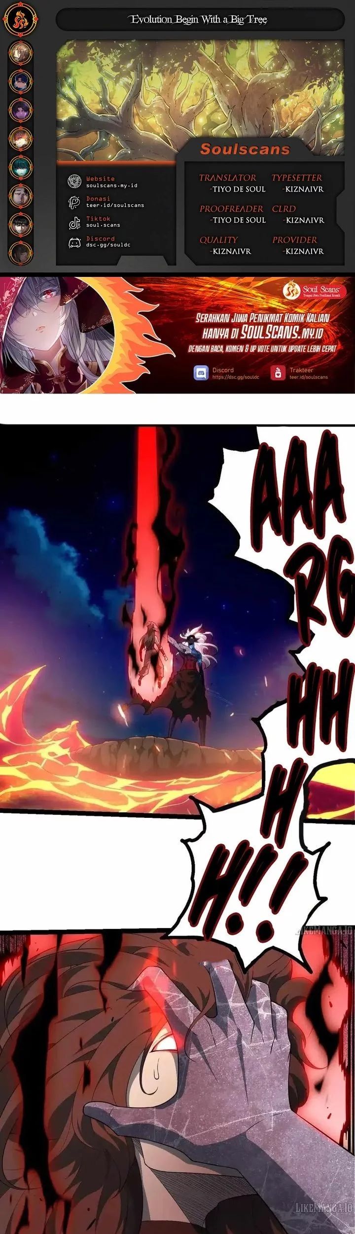 Evolution Begins With A Big Tree Chapter 447 - halaman 1