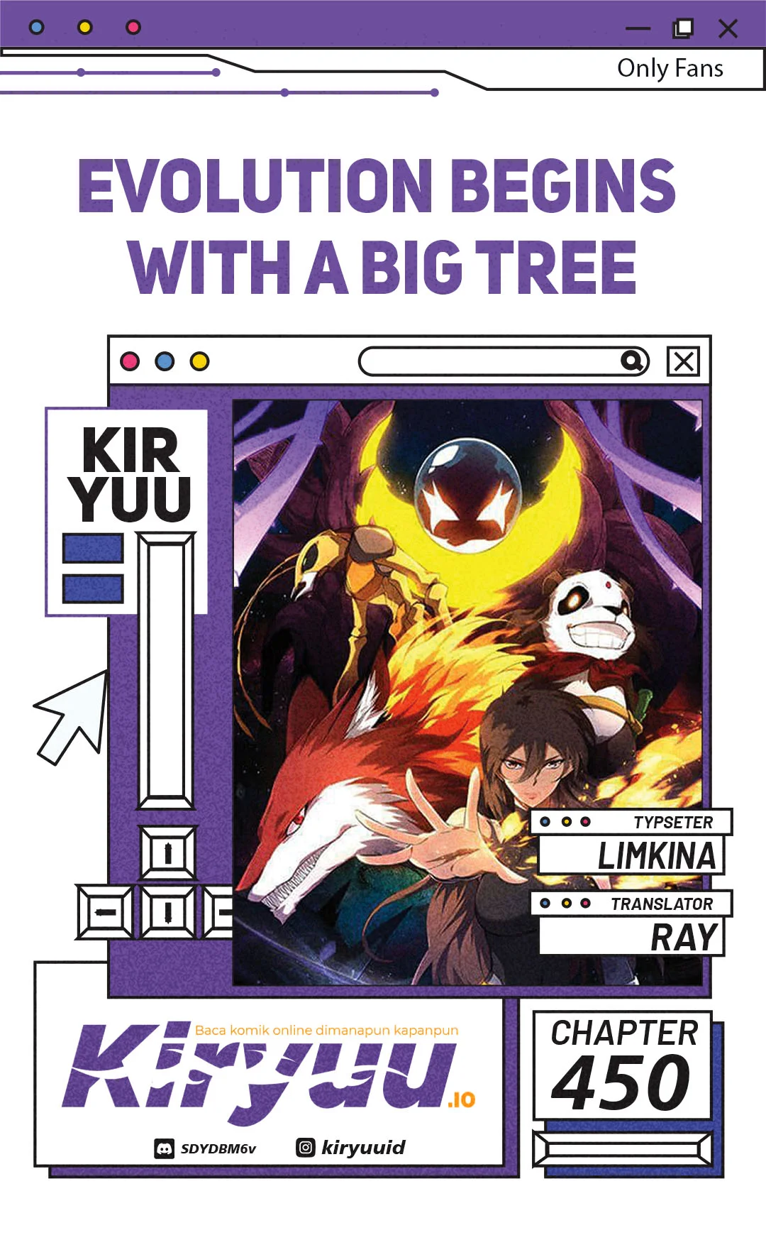Evolution Begins With A Big Tree Chapter 450 - halaman 1