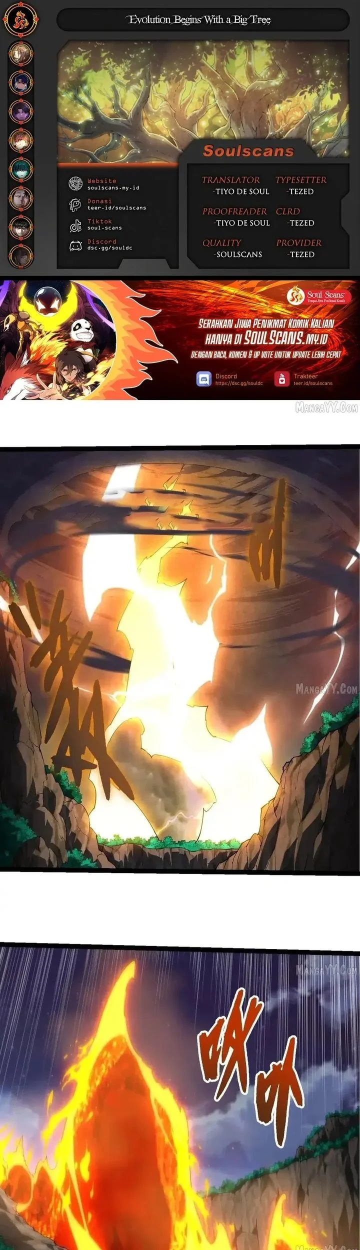 Evolution Begins With A Big Tree Chapter 451 - halaman 1