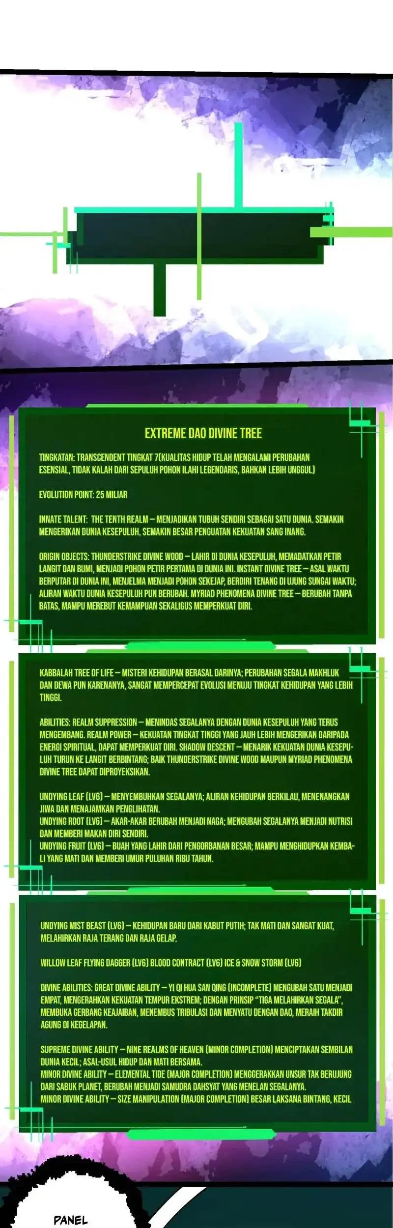 Evolution Begins With A Big Tree Chapter 490 - halaman 18