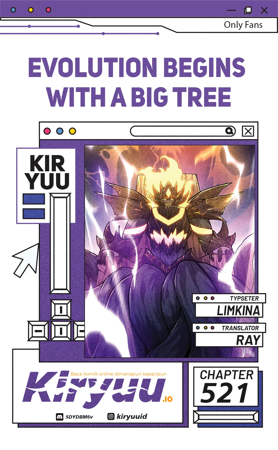 Evolution Begins With A Big Tree Chapter 521 - halaman 1