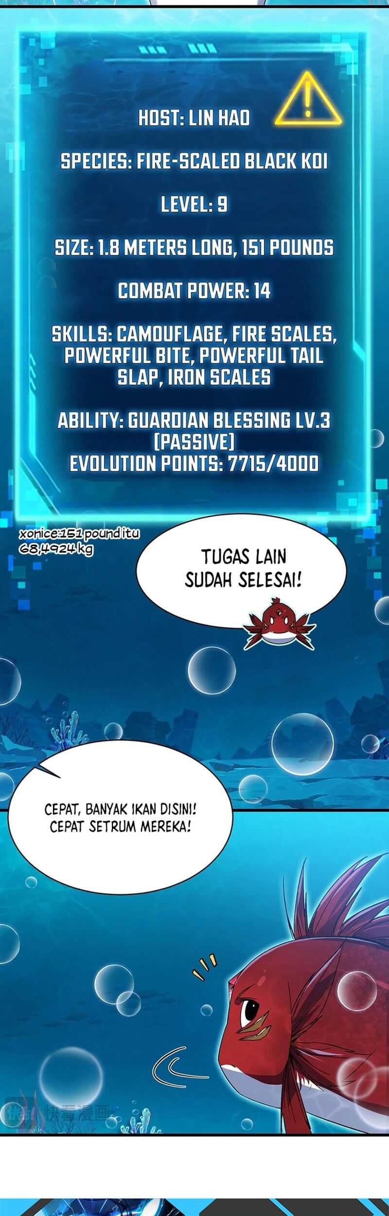 Evolution from Carp to Divine Dragon Chapter 10 - halaman 7