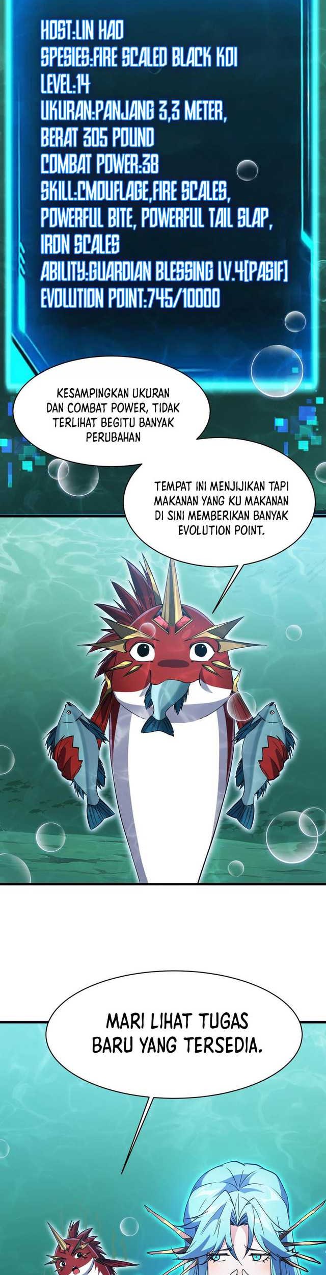 Evolution from Carp to Divine Dragon Chapter 13 - halaman 10