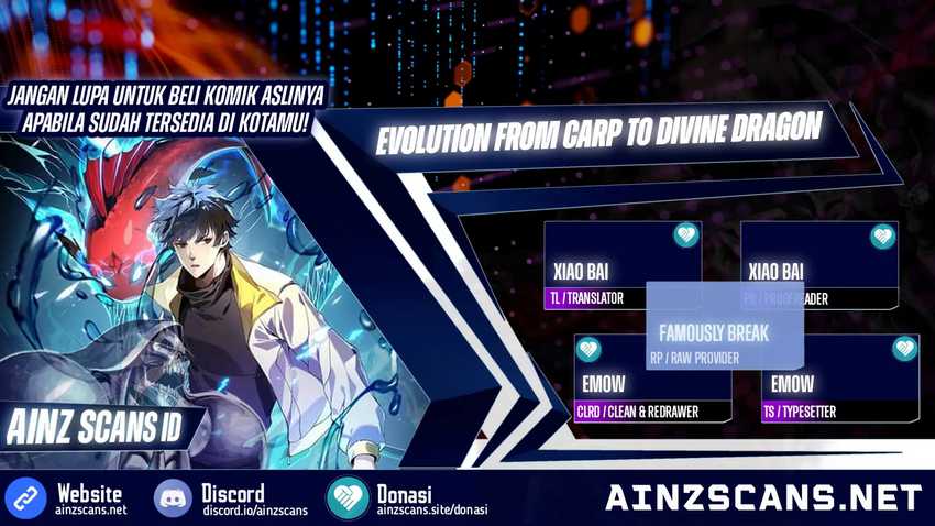 Evolution from Carp to Divine Dragon Chapter 30 - halaman 1