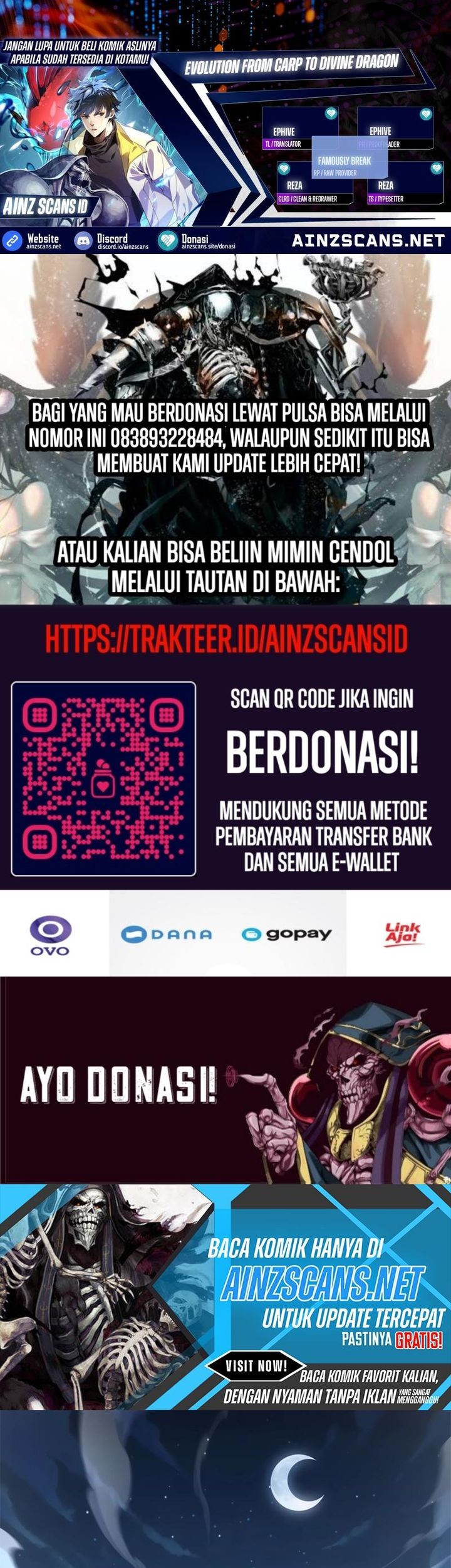 Evolution from Carp to Divine Dragon Chapter 38 - halaman 1