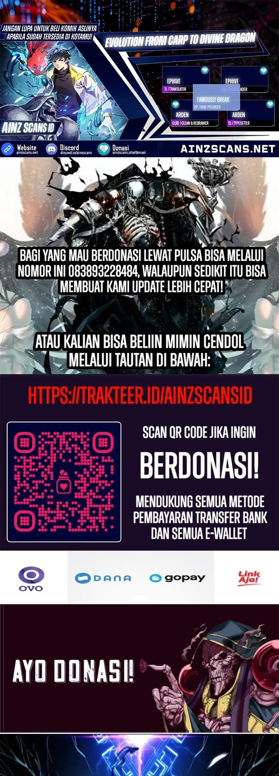 Evolution from Carp to Divine Dragon Chapter 44 - halaman 1