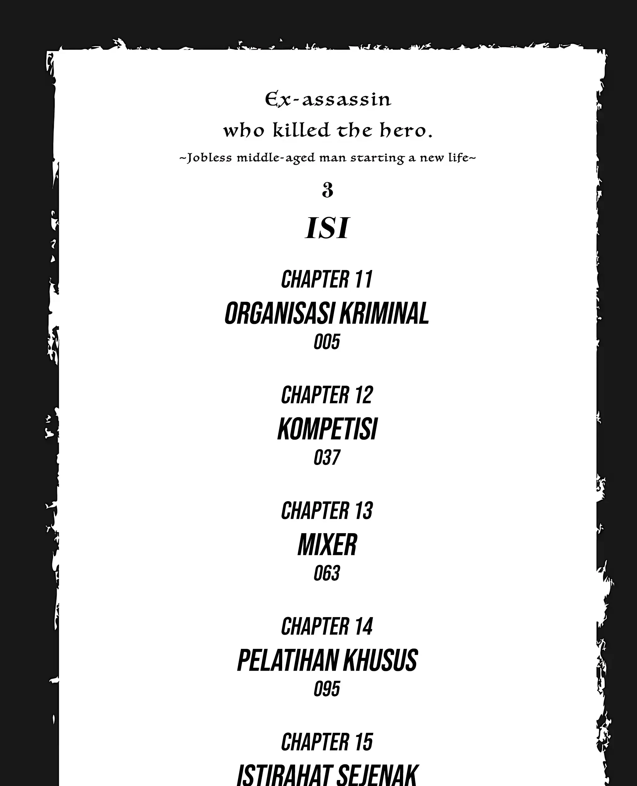 Ex-Assassin Who Killed the Hero: Jobless Middle-Aged Man Starting a New Life Chapter 11 - halaman 8