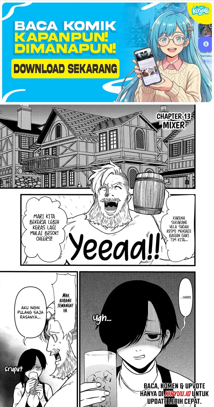 Ex-Assassin Who Killed the Hero: Jobless Middle-Aged Man Starting a New Life Chapter 13 - halaman 2