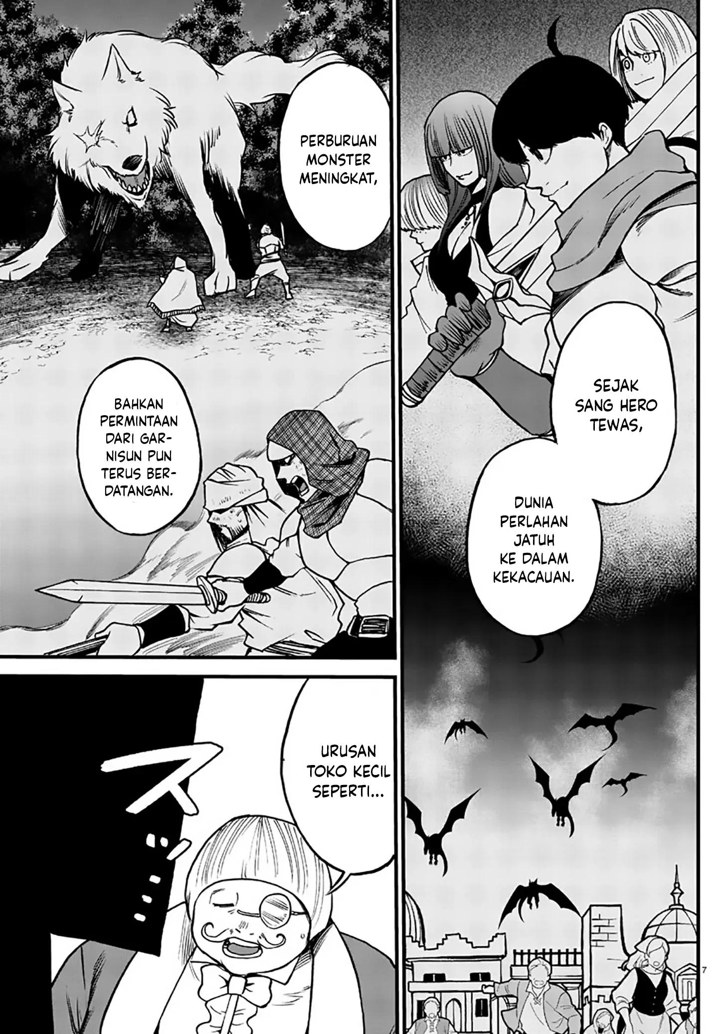 Ex-Assassin Who Killed the Hero: Jobless Middle-Aged Man Starting a New Life Chapter 8 - halaman 8