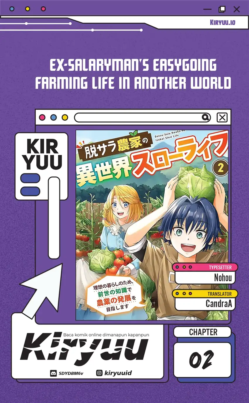 Ex-Salaryman’s Easygoing Farming Life in Another World Chapter 2 - halaman 1