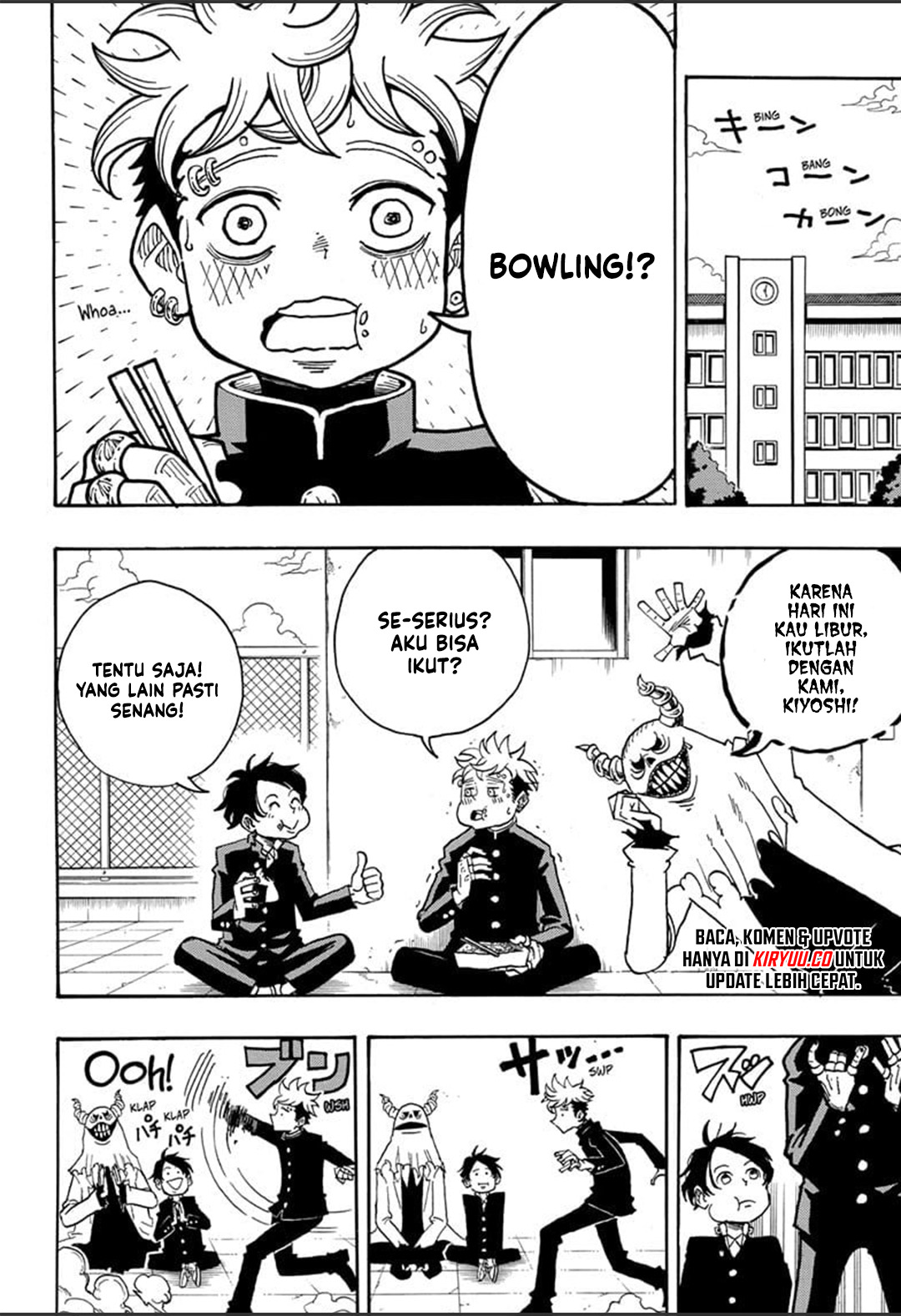 Exorcist no Kiyoshi-kun Chapter 10 - halaman 3