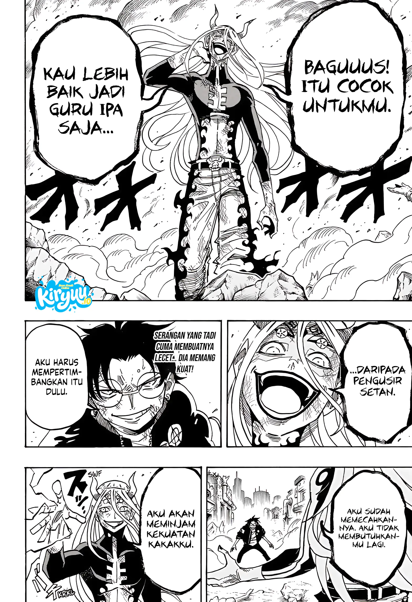 Exorcist no Kiyoshi-kun Chapter 82 - halaman 17