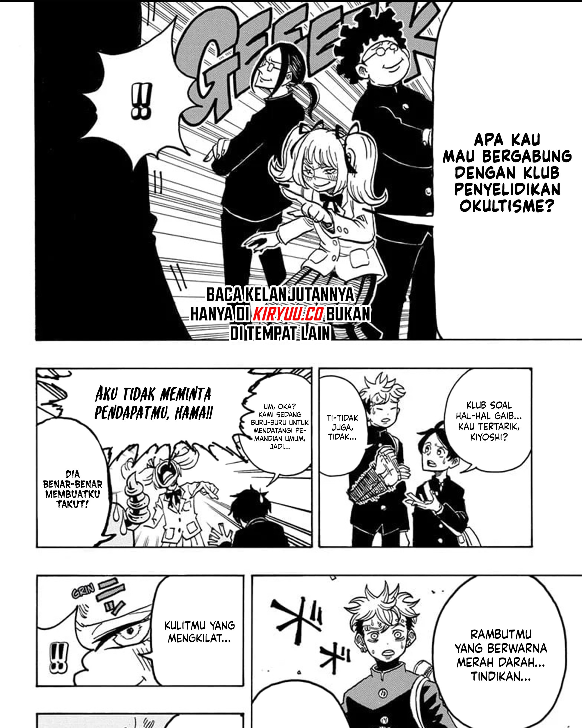 Exorcist no Kiyoshi-kun Chapter 18 - halaman 12