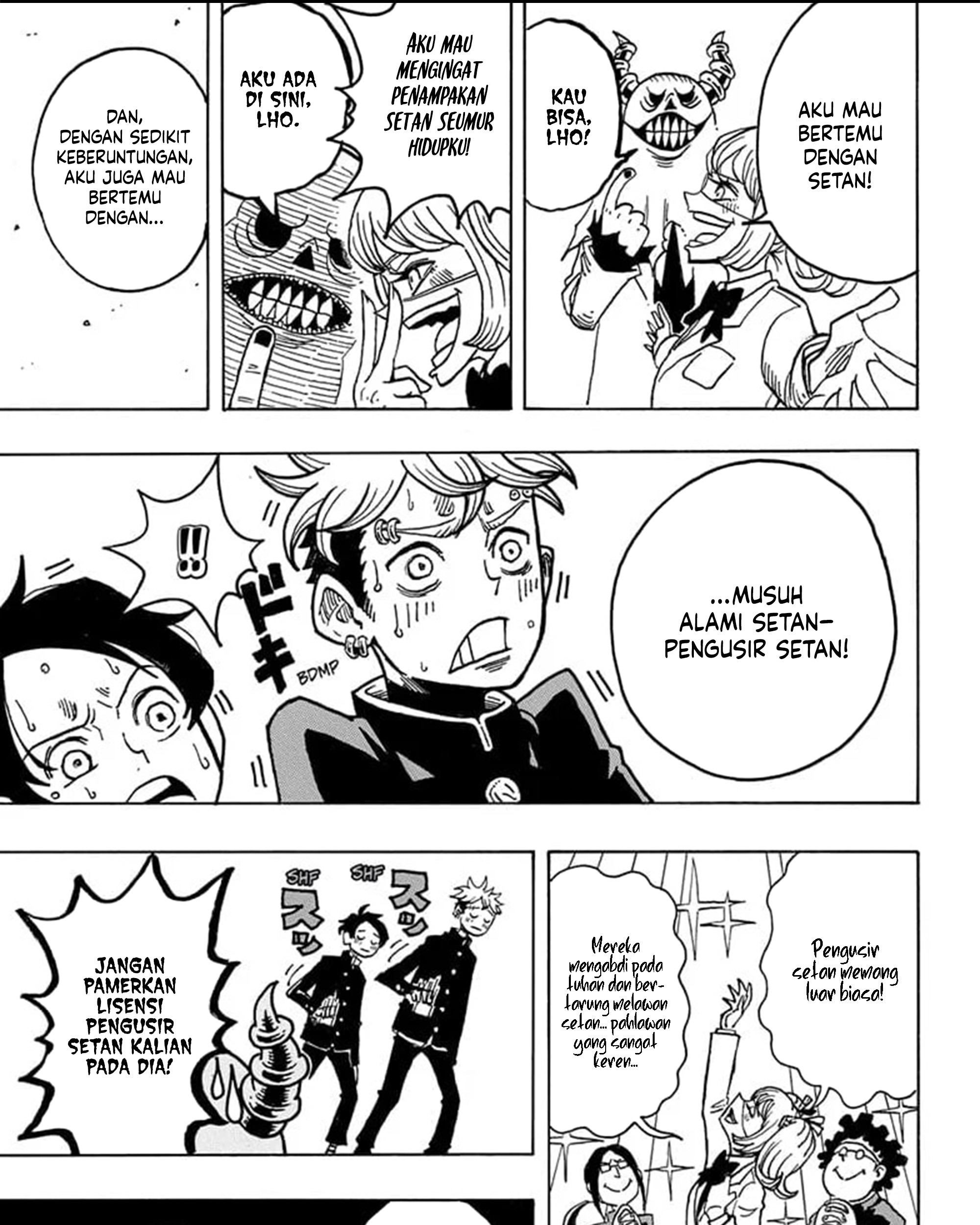 Exorcist no Kiyoshi-kun Chapter 18 - halaman 18