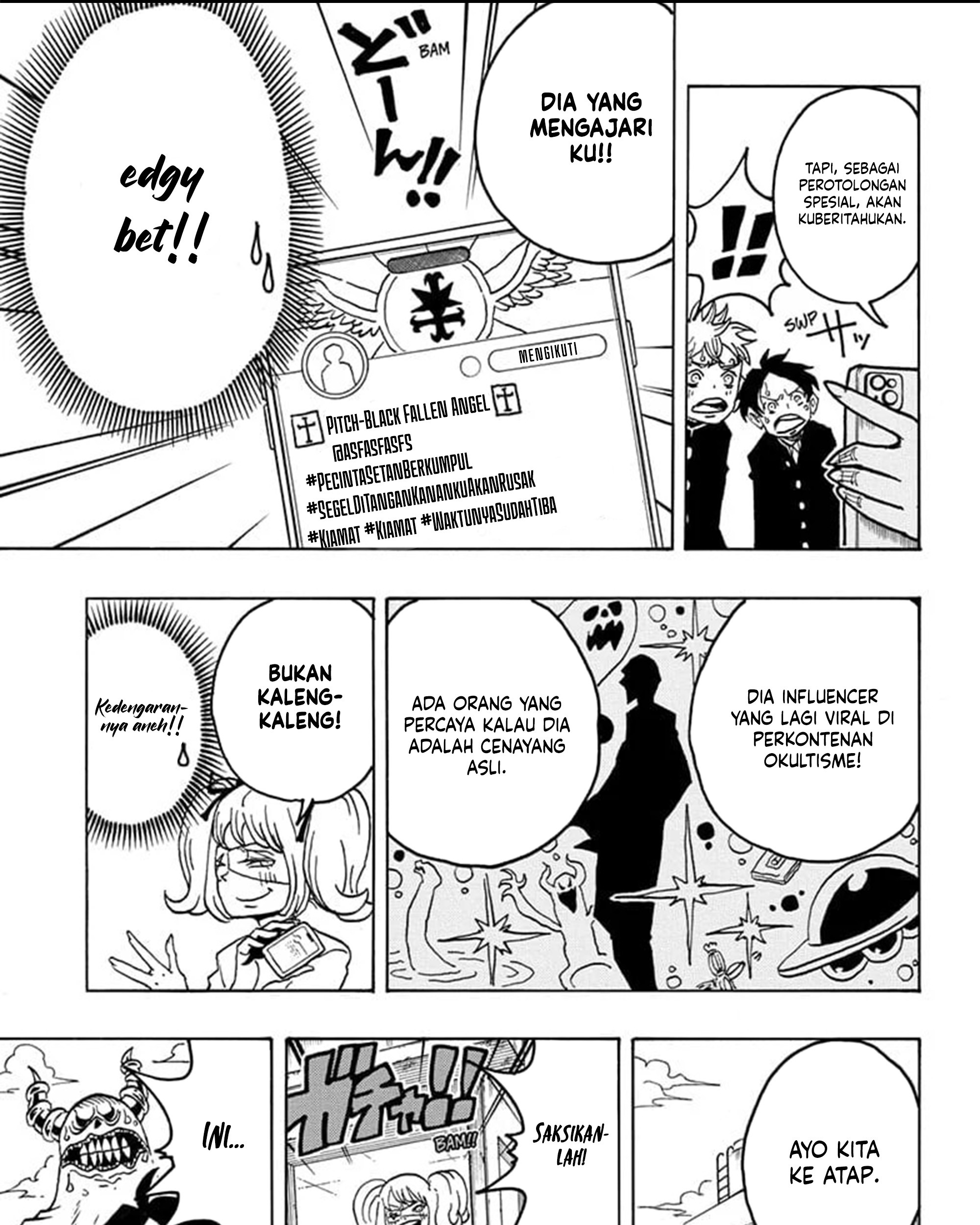 Exorcist no Kiyoshi-kun Chapter 18 - halaman 22